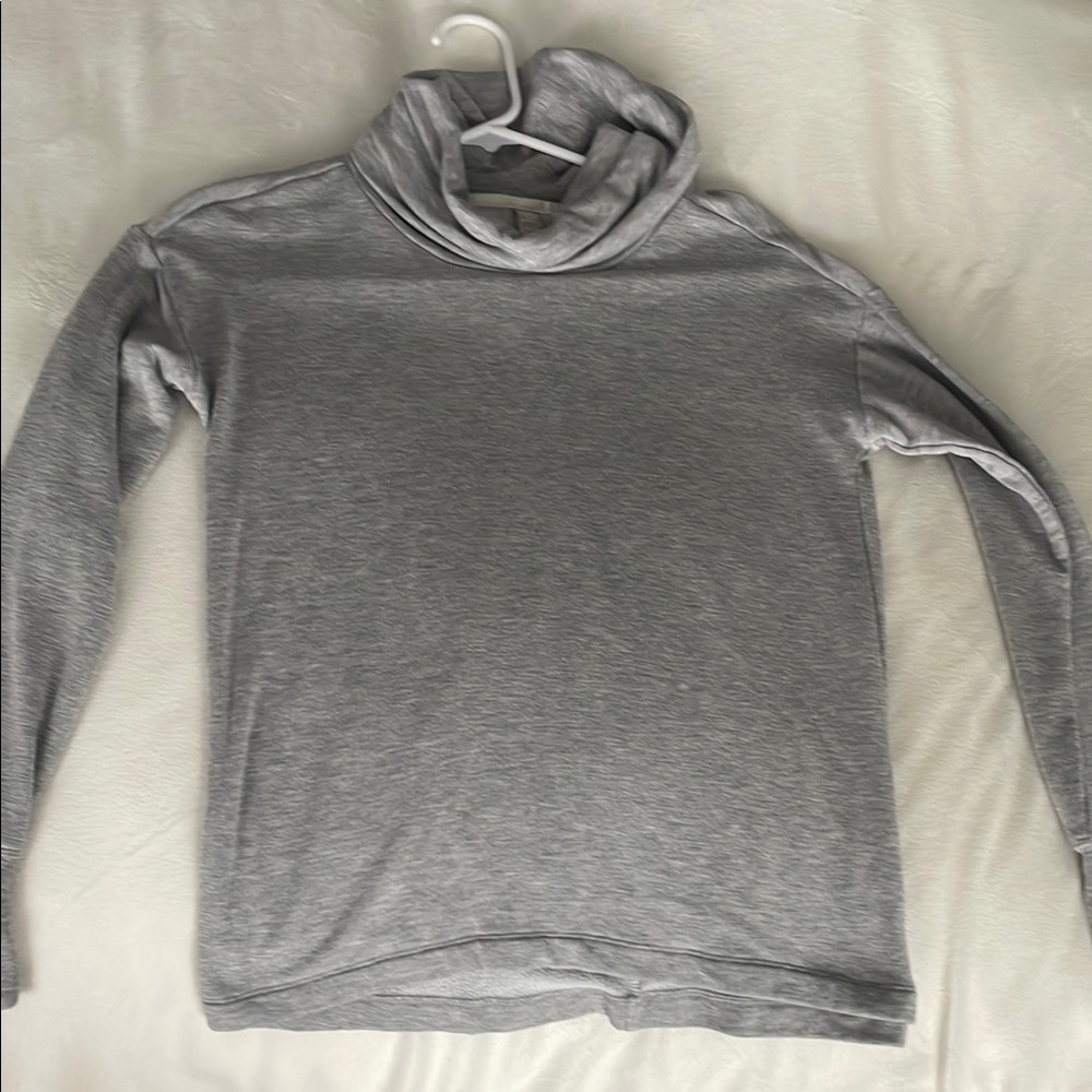 Grey Cowl neck Top